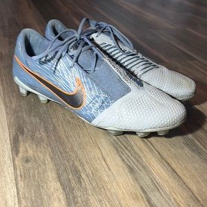 Nike Phantom Venom Elite FG 'Victory Pack' Soccer Cleats Grey Orange